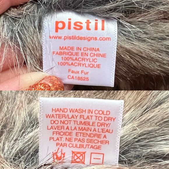 Pistil Women's Multicolor Knit & Faux Fur Lined Trapper Ear Flap Hat One Size - Picture 11 of 12